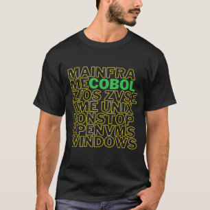 T-shirt Plates-formes du système d'exploitation du langage
