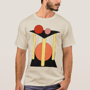 T-shirt Plates-formes, piliers et cercles Abstraits