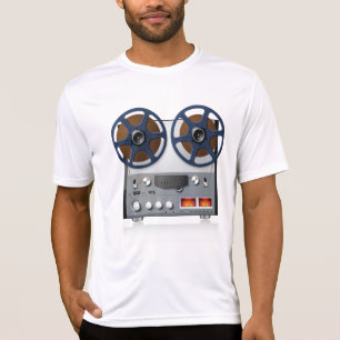 T-shirt Platine à bande vintage pour audiophile