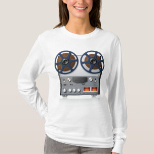 T-shirt Platine à bande vintage pour audiophile