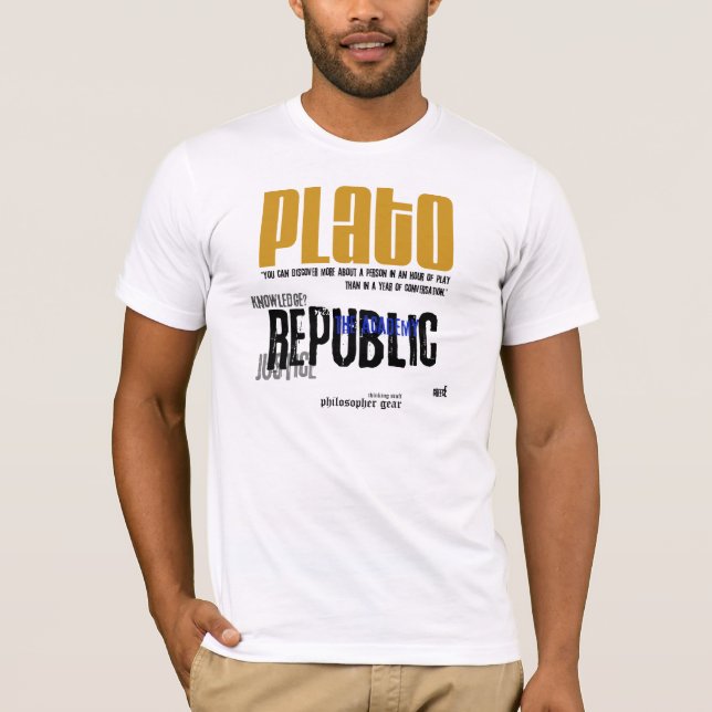 T-SHIRT PLATON (Devant)