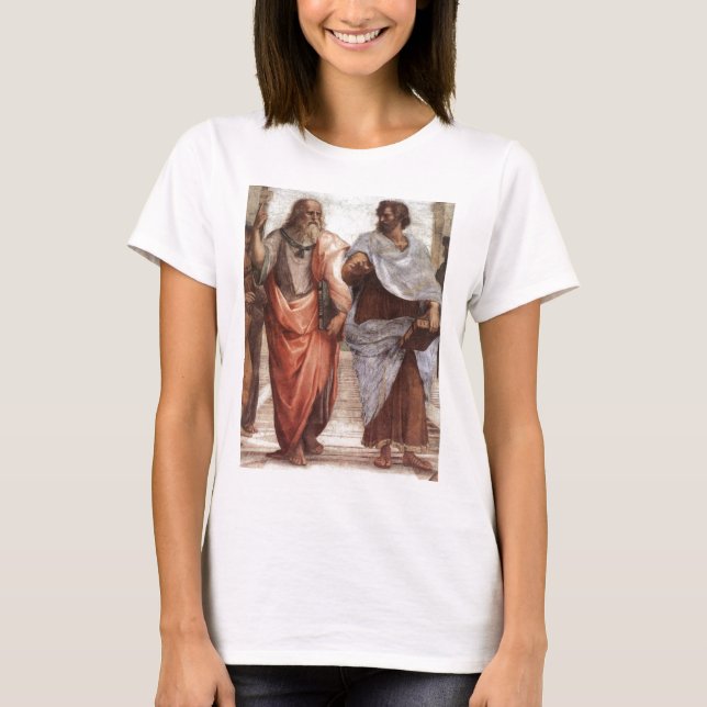 T-shirt Platon et Aristote (Devant)