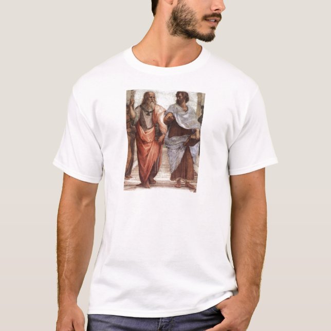 T-shirt Platon et Aristote (Devant)