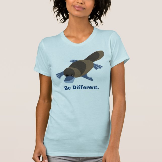 T-shirt platy1, soit différent. (Devant)