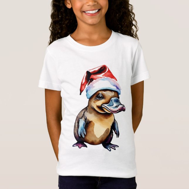 T-Shirt Platype de Noël (Devant)