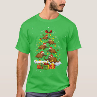 T-shirt Platypus Christmas Tree Beaver Cute Funny 