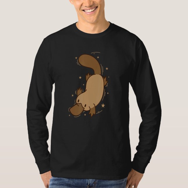 T-shirt Platypus diving Australia (Devant)