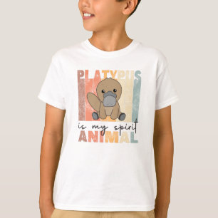 T-shirt Platypus Est Mon Esprit Animal - Sweet Platypus