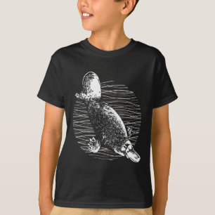 T-shirt Platypus Outback Faune Nature Platypus