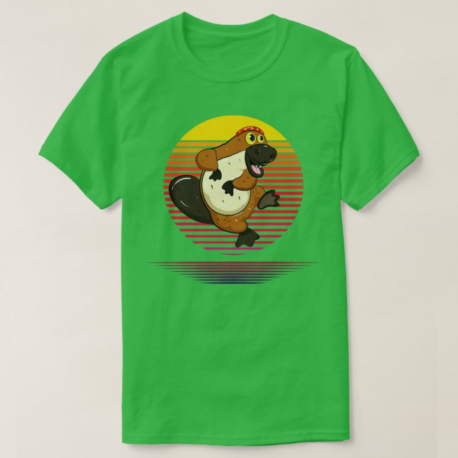 T-shirt Platypus Vapor (Design devant)