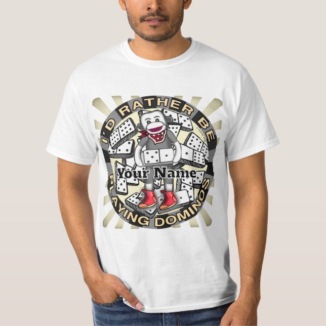 T-shirt Play Dominos   (Devant)