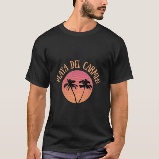 T-shirt Playa Del Car Mexico Caribbean Travel