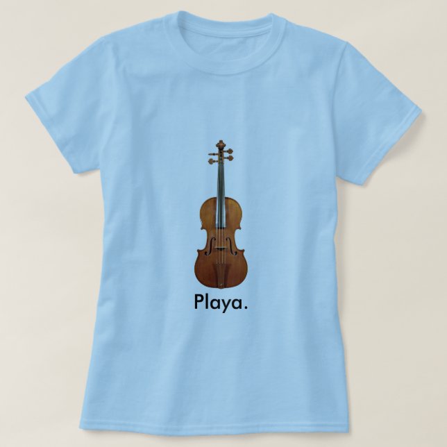 T-shirt Playa (violon) (Design devant)
