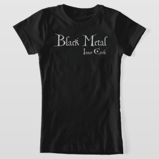 T-Shirt Playera Black Metal Logo