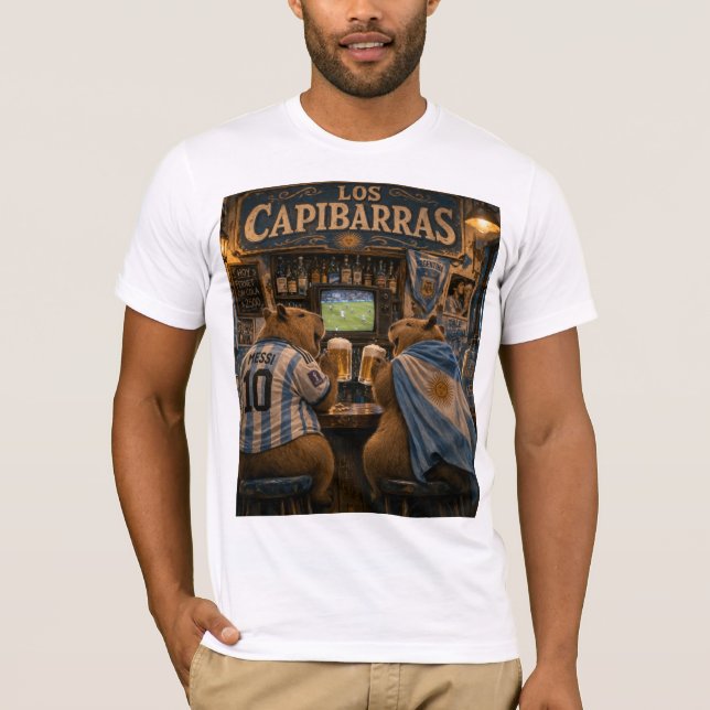 T-shirt Playera Capibarra Oficial World Cup 2026 (Devant)