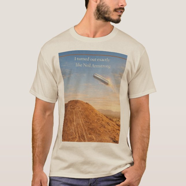 T-shirt Playera CG17S -Nazca N.Armstrong (Devant)