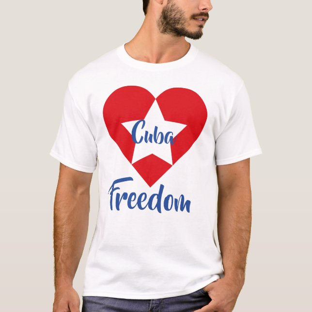 T-shirt Playera Cuba Freedom (Devant)