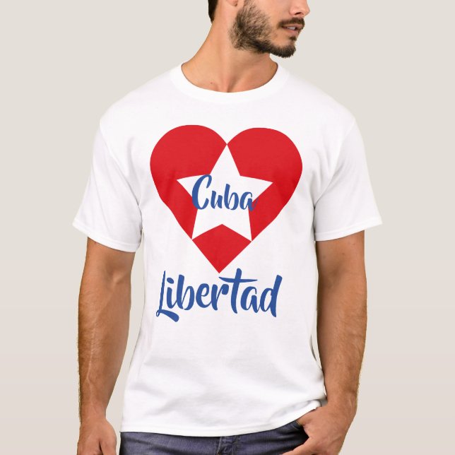 T-shirt Playera Cuba Libertad (Devant)