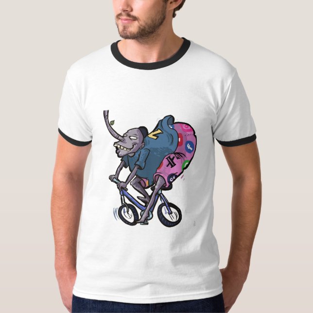 T-shirt Playera humoristica de Redes sociales (Devant)