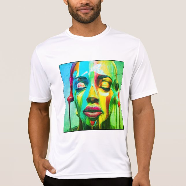 T-shirt playera  ligera en blanco (Devant)