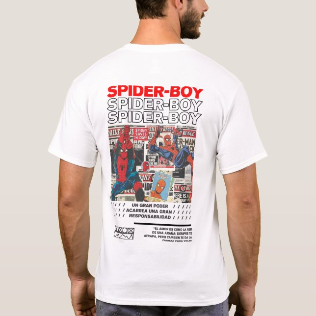 T-SHIRT PLAYERA SPIDER BOY (Dos)