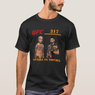 T-shirt Playera UFC 317, Oliveria vs Topuria