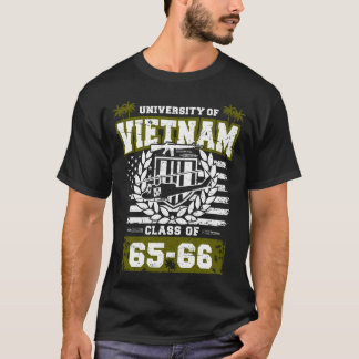 T-shirt Playera University of Vietnam / 1965 - 1966