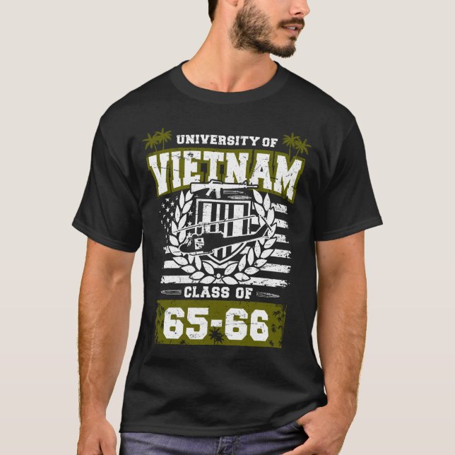 T-shirt Playera University of Vietnam / 1965 - 1966 (Devant)