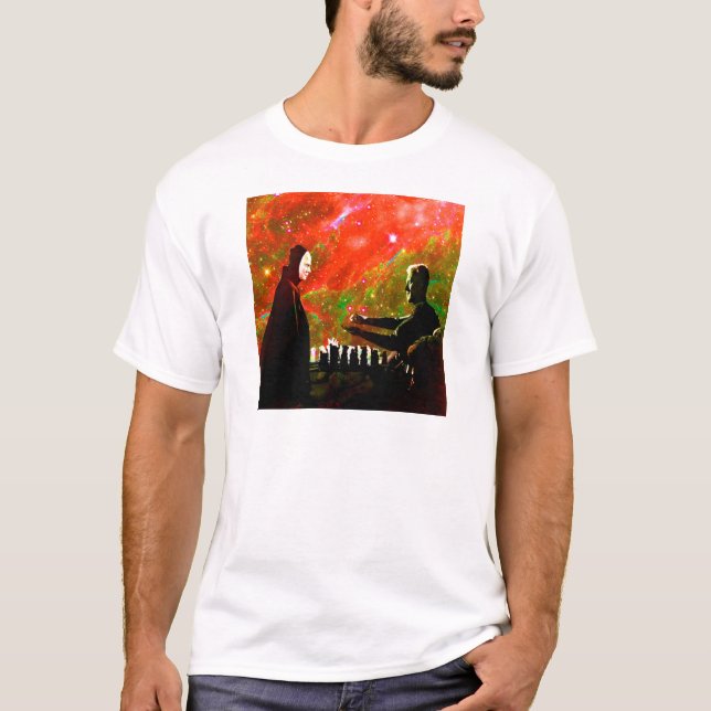 T-shirt Playing Chess with Death (Devant)
