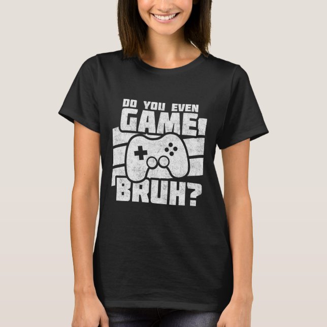 T-shirt Playing Video Games - Pc Console Gaming - Funny Vi (Devant)