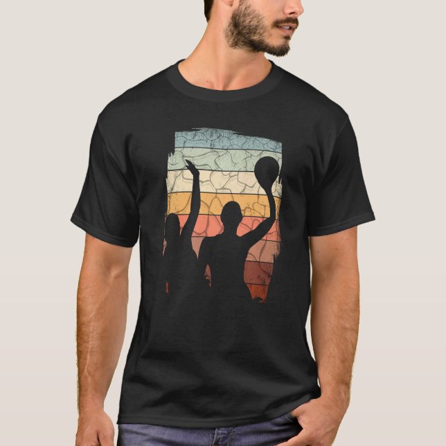 T-shirt Playing Water Polo Waterpolo Player   (Devant)