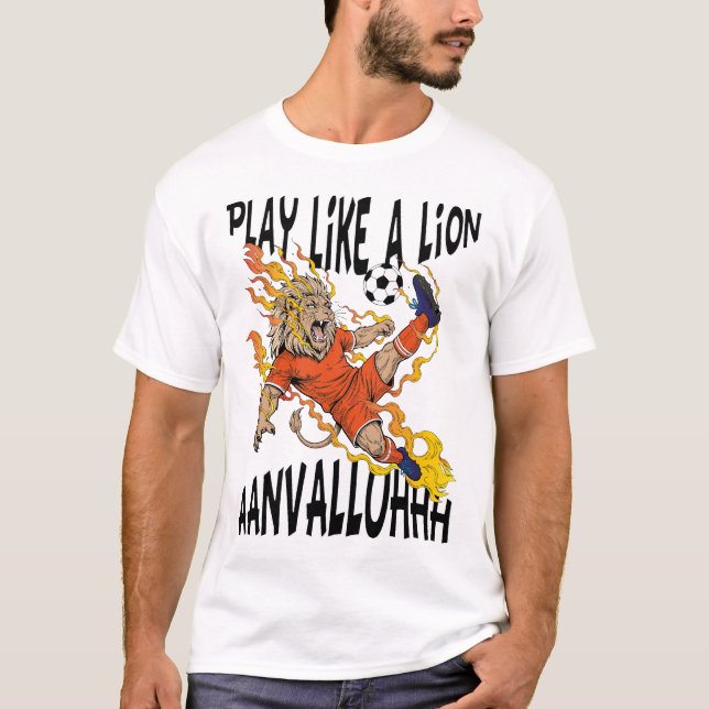 T-shirt PlayLikeaLion (Devant)