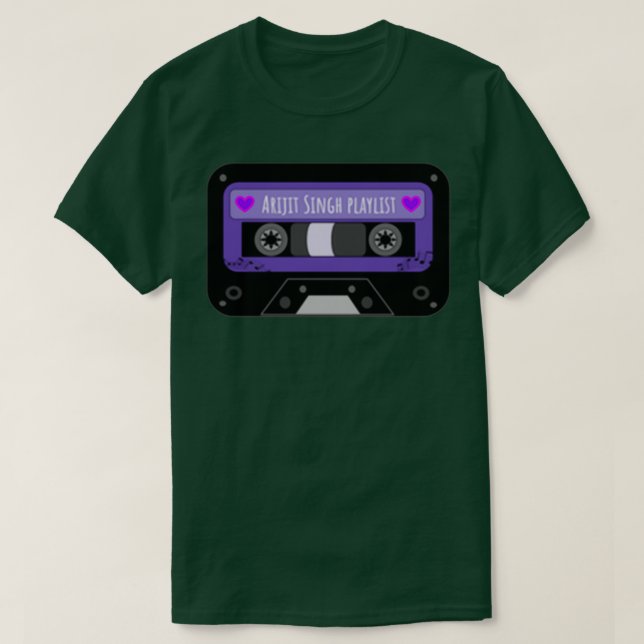 T-shirt Playlist Arijit Singh (Design devant)