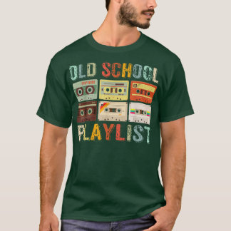 T-shirt Playlist Old School