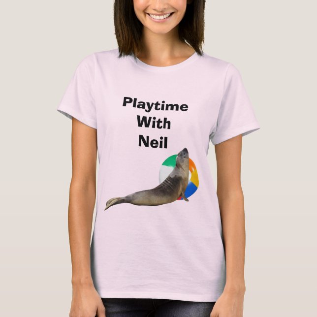 T-shirt 'Playtime With Neil' (Devant)