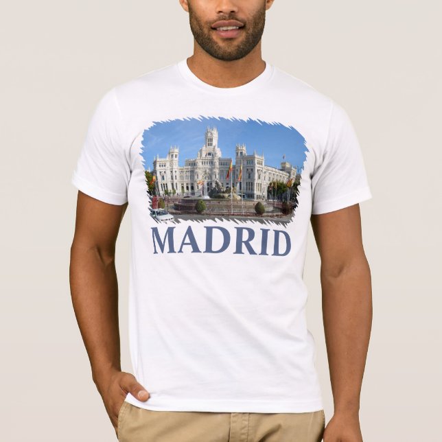 T-shirt Plaza de Cibeles, Madrid (Devant)
