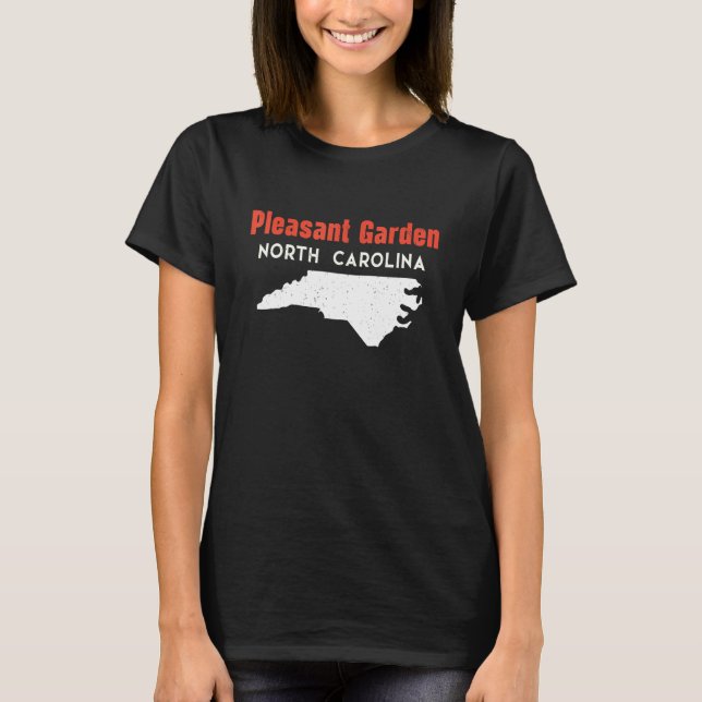 T-shirt Pleasant Garden North Carolina USA State America T (Devant)