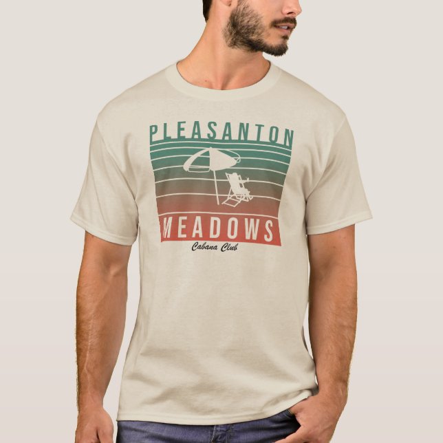 T-shirt Pleasanton Meadows Salon Vintage (Devant)