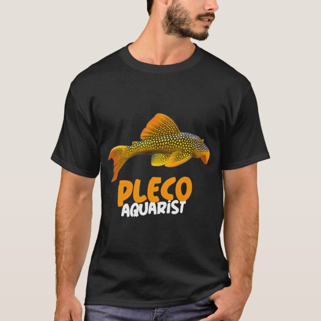 T-shirt Pleco Aquaris Sunshine (Devant)