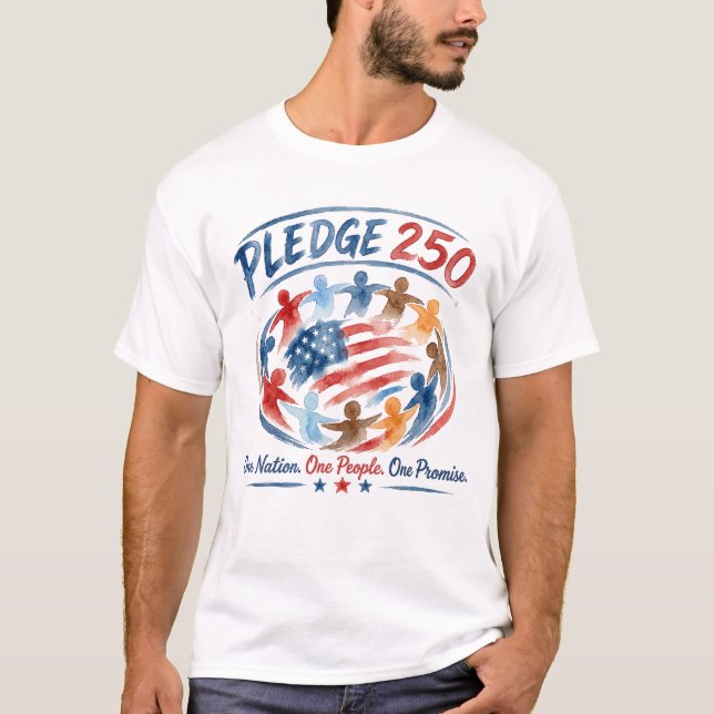 T-shirt Pledge 250 — Logo sur le devant (Devant)