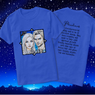 T-shirt Pléiadien Extra Terrestres et OVNI