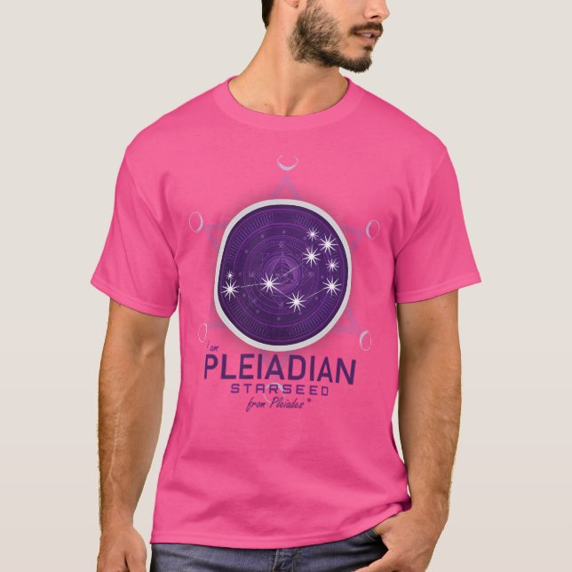 T-shirt Pleiadiens Starseed (Devant)