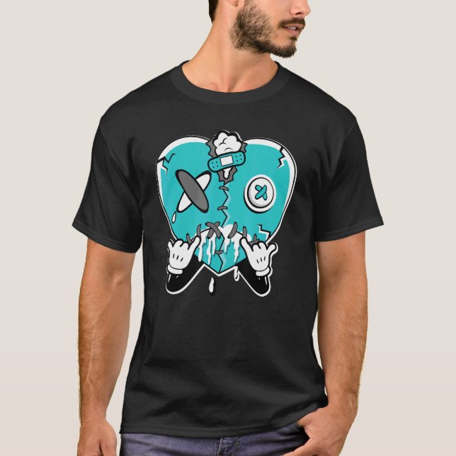 T-shirt Plein Coeur Griffey Max 1 Aqua Matching (Devant)