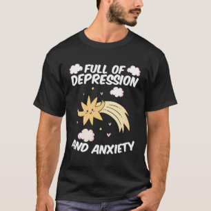T-shirt Plein De Dépression Anxiété Étoile Santé Mentale T