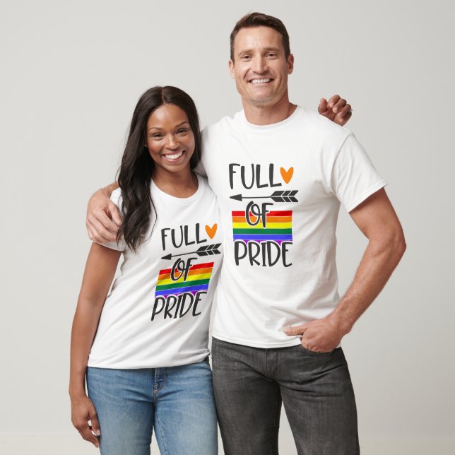 T-shirt Plein De Fierté (Unisexe)