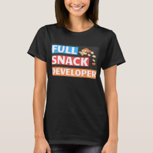 T-SHIRT PLEIN DÉVELOPPEUR DE COLLATION - BLAGUE DE DÉVELOP
