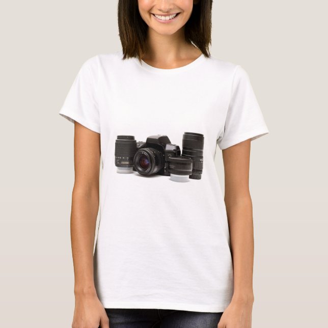 T-shirt plein ensemble de photographie (Devant)