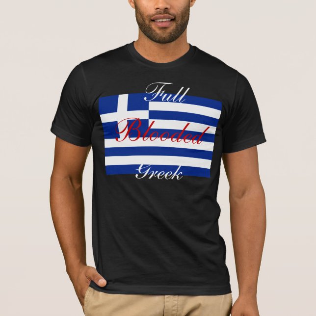 T-SHIRT PLEIN GREC DE BLOODED (Devant)