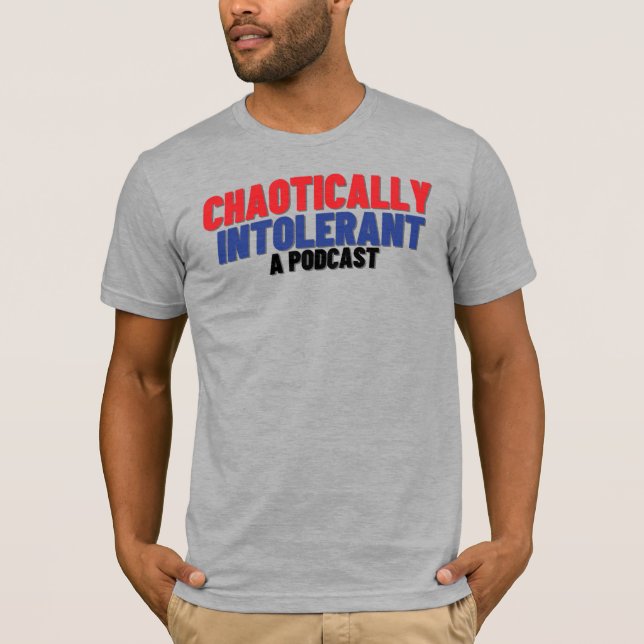 T-shirt plein logo (Devant)