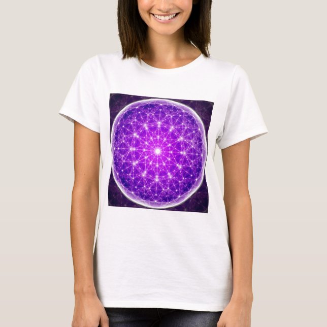 T-shirt Plein mandala de De Light (Devant)